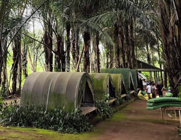 Tegal Dukuh Camping Ubud Berpayung Palem