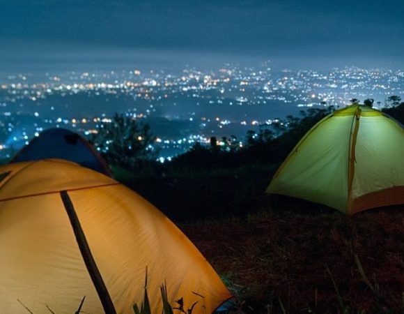 Bukit Alesano Camping Cijeruk Panorama Citylight