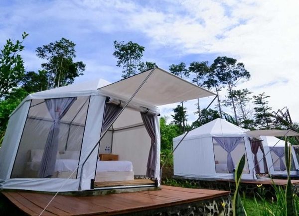 17 Lokasi Glamping Bali di Bawah Rp 500 Ribu