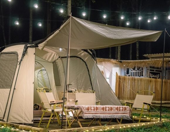 Coolem Camp Cabin Glamping ala Korea di Ciwidey