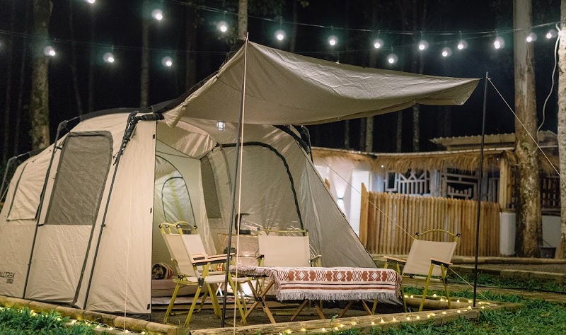 Coolem Camp Cabin Glamping ala Korea di Ciwidey