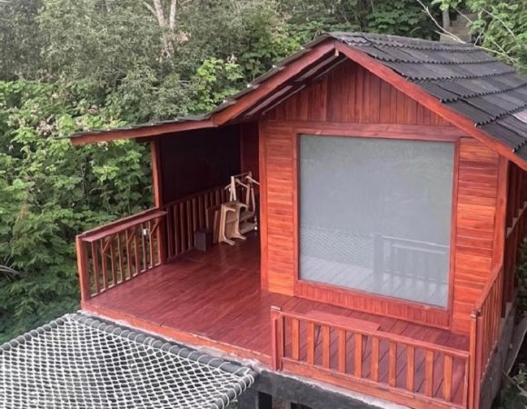 Kamani Cabin Glamping Kintamani Dekat Black Lava