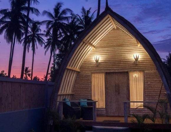 Gili Meno Escape Glamping Kabin di Surga Tropika