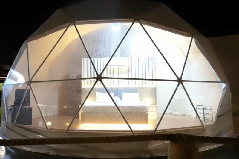 Montana Glamping Situ Cileunca Tenda Geodesic