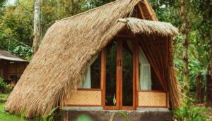 Da’Kayu Glamping Munduk Buleleng di Tengah Sawah