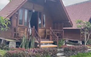 Lakeside Log Cabins Glamping Romantis Danau Batur