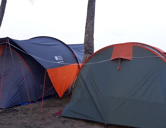 Pantai Cibereum Camping Pantai Anyer View Krakatau